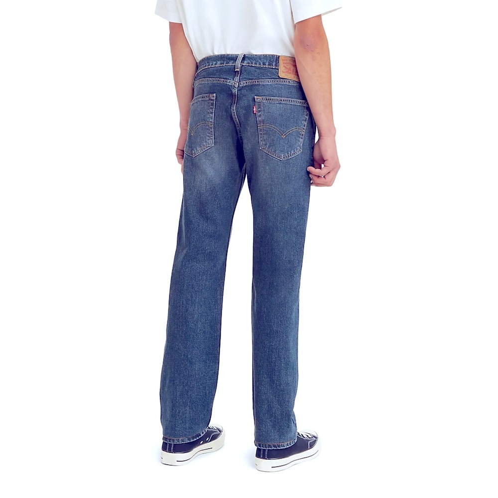 Levi's 505 Regular Fit Cotton Denim Jeans 42x30 - Picture 2 of 13